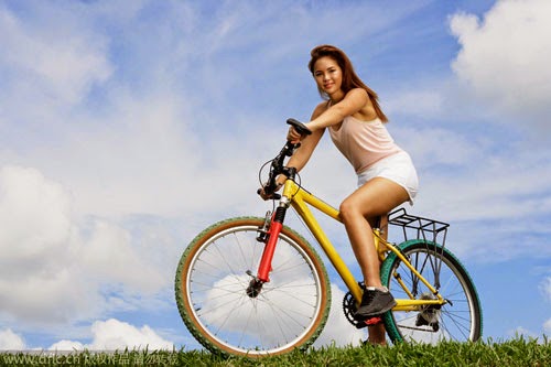 Đạp xe đạp giúp giảm mỡ bụng